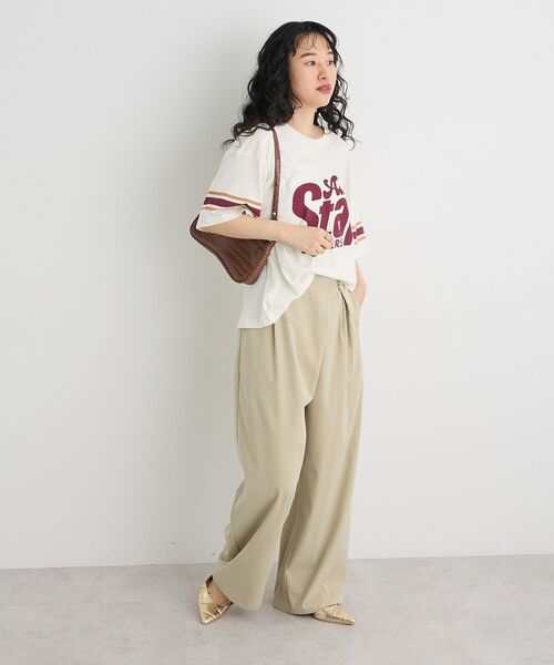 ダブルタックコクーンパンツ｜PANTS｜レディースファッション