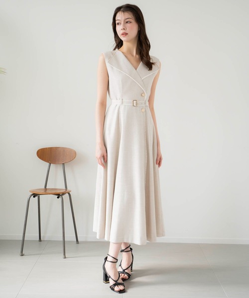 NOELA（ノエラ）の「フリンジサマーツイードワンピース（ワンピース