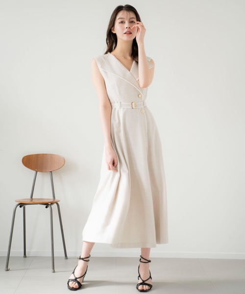 NOELA（ノエラ）の「フリンジサマーツイードワンピース