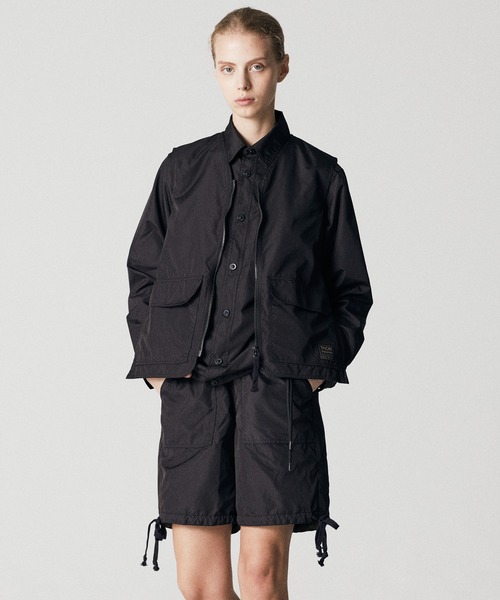 TAION（タイオン）の「【TAION(タイオン)】〈ユニセックス〉ノンダウン ミリタリー リバーシブル Vネック ベスト（ベスト・メンズ・その他3/オフホワイト/ブラック/ダークネイビー/ダークグリーン系/オリーブ/ダークオリーブ・M/S/L/XL）」の21枚目の写真