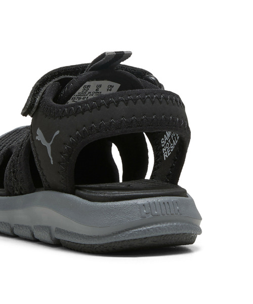 PUMA(プーマ)の「PUMA プーマ ベビー プーマ ファン レーサー メッシュ サンダル 12-16.5cm(サンダル・キッズ・ピンク系その他2/ブラック系その他4/ブラック×グレー・15.0cm/16.5cm/13cm/14cm/12cm)」の5枚目の写真