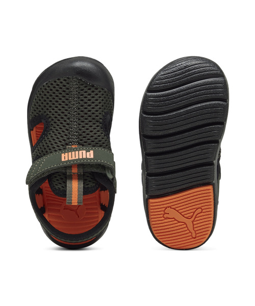 PUMA(プーマ)の「PUMA プーマ ベビー プーマ ファン レーサー メッシュ サンダル 12-16.5cm(サンダル・キッズ・ピンク系その他2/ブラック系その他4/ブラック×グレー・15.0cm/16.5cm/13cm/14cm/12cm)」の11枚目の写真