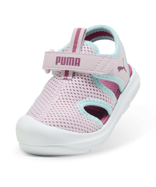 PUMA(プーマ)の「PUMA プーマ ベビー プーマ ファン レーサー メッシュ サンダル 12-16.5cm(サンダル・キッズ・ピンク系その他2/ブラック系その他4/ブラック×グレー・15.0cm/16.5cm/13cm/14cm/12cm)」の18枚目の写真
