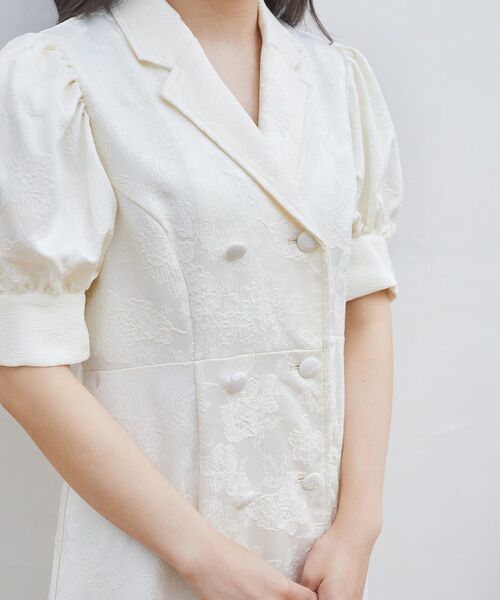 Areeam ジャガードトレンチワンピース Areeam ワンピース ジャガードトレンチワンピース : ZOZOTOWN