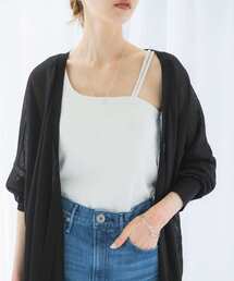 URBAN RESEARCH ROSSO WOMEN | 抗菌防臭カップ付デザインタンクトップ(タンクトップ)