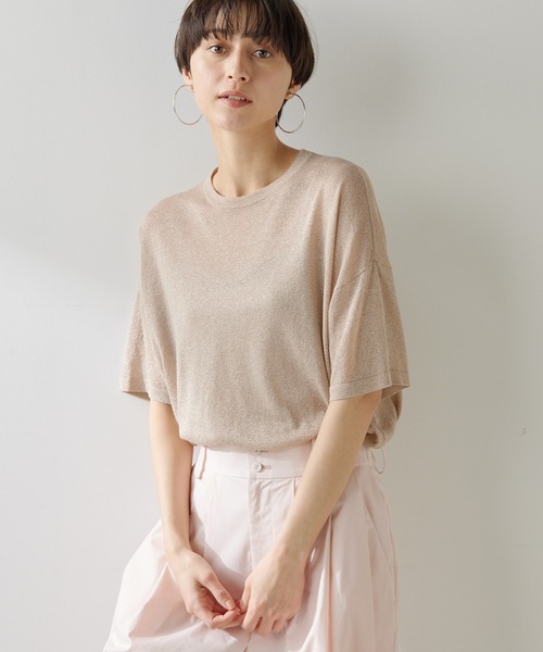全信頼を寄せる セール】ラメニットTEE（ニット/セーター）｜Whim Gazette トップス