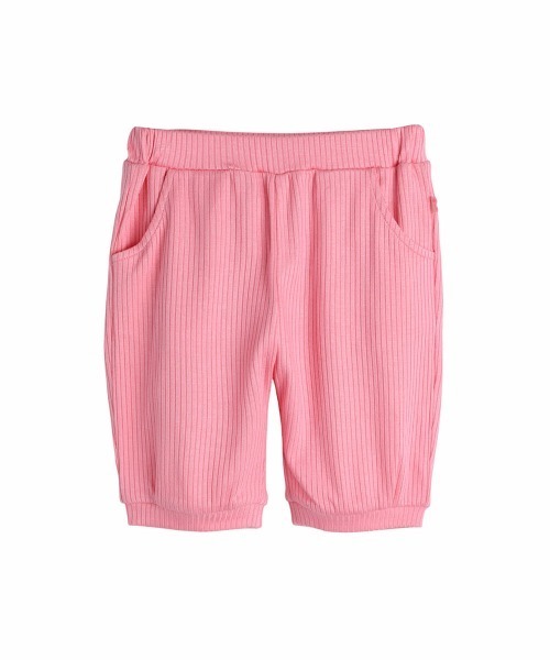 moimoln（モイモルン）の「【SOFT&】ミルキー7分丈パンツ（その他パンツ・キッズ・ピンク/ミント/イエロー・90cm/100cm/110cm/120cm）」の3枚目の写真