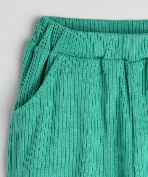 moimoln（モイモルン）の「【SOFT&】ミルキー7分丈パンツ（その他パンツ・キッズ・ピンク/ミント/イエロー・90cm/100cm/110cm/120cm）」の4枚目の写真