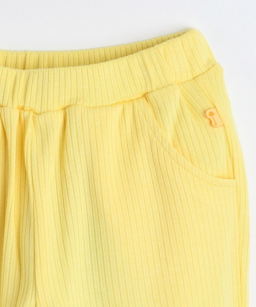 moimoln（モイモルン）の「【SOFT&】ミルキー7分丈パンツ（その他パンツ・キッズ・ピンク/ミント/イエロー・90cm/100cm/110cm/120cm）」の8枚目の写真