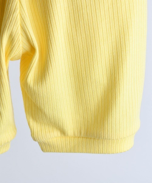 moimoln（モイモルン）の「【SOFT&】ミルキー7分丈パンツ（その他パンツ・キッズ・ピンク/ミント/イエロー・90cm/100cm/110cm/120cm）」の9枚目の写真