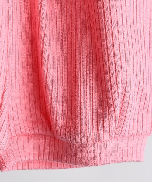 moimoln（モイモルン）の「【SOFT&】ミルキー7分丈パンツ（その他パンツ・キッズ・ピンク/ミント/イエロー・90cm/100cm/110cm/120cm）」の14枚目の写真