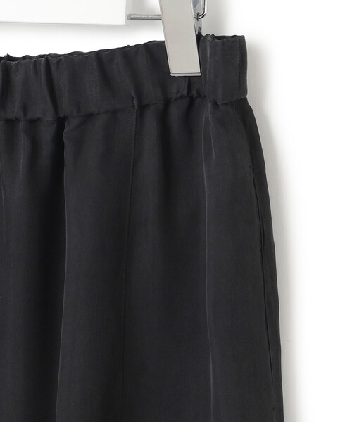 新品同 25ss■23区■接触冷感 洗える フィブリルツイル ギャザー スカート 接触冷感/洗える】フィブリルツイル ギャザー スカート / 23区