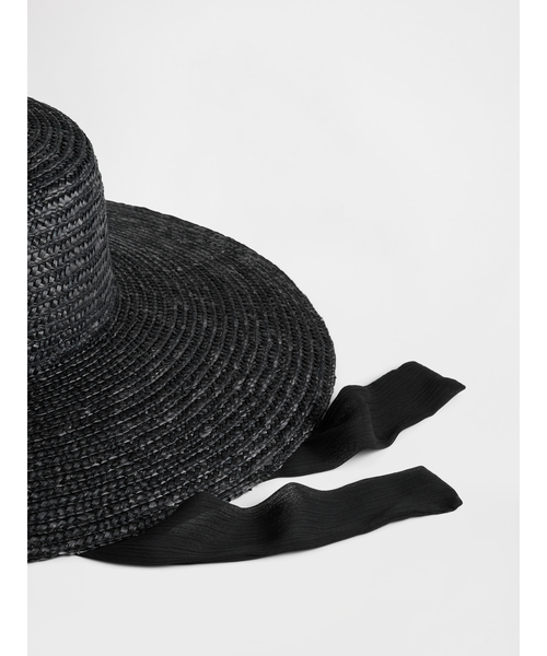 GAP（ギャップ）の「つば広 ストローハット（ハット・レディース・ブラック・S/M/M/L）」の4枚目の写真
