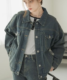 RETRO GIRL（レトロガール）の「BIGデニムJK（デニムジャケット）」