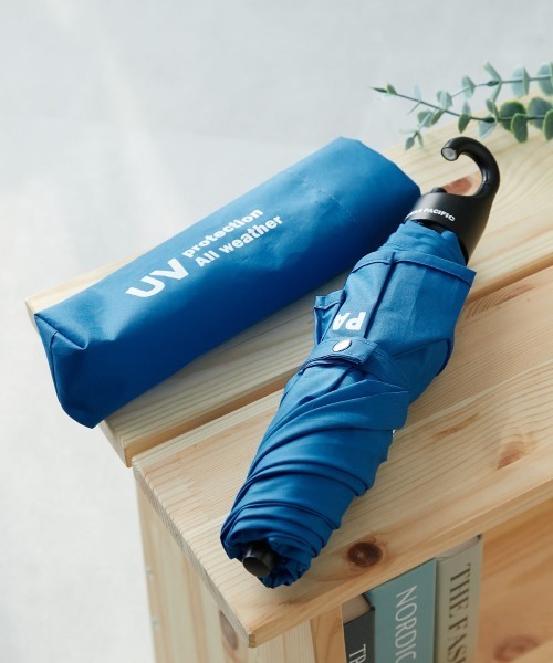 davek 折りたたみ傘 Turquoise 収納袋付き セール】Ocean Pacific カラビナ付き軽量折り畳み傘(晴雨兼用