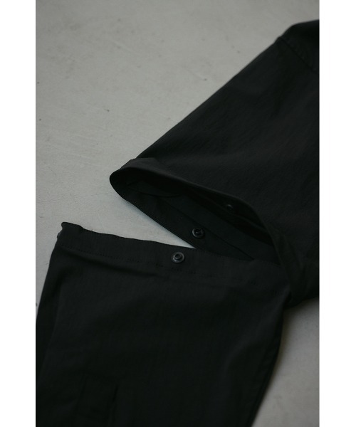 STYLEMIXER(スタイルミキサー)の「ACTIVE撥水デタッチャブルシャツ(シャツ/ブラウス・メンズ・アイボリー/ブラック/カーキ・MEDIUM/LARGE)」の18枚目の写真