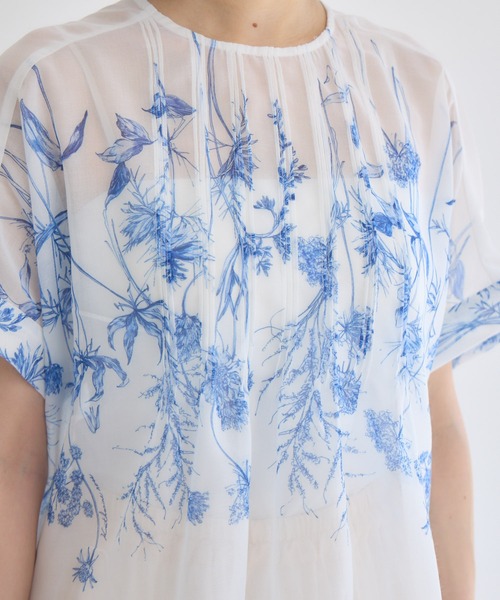 KATHARINE ROSS(キャサリンロス)の「【KATHARINE ROSS】エッチングプリントブラウス(シャツ/ブラウス・レディース・ブラック/アイボリー・MEDIUM)」の18枚目の写真