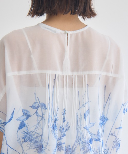 KATHARINE ROSS(キャサリンロス)の「【KATHARINE ROSS】エッチングプリントブラウス(シャツ/ブラウス・レディース・ブラック/アイボリー・MEDIUM)」の19枚目の写真