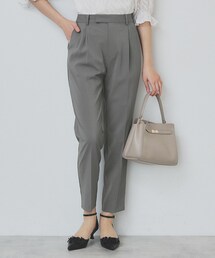 index | ストレッチテーパードパンツ/セットアップ対応【洗濯機洗い可/抗ピル/接触冷感】(その他パンツ)