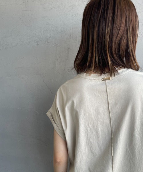 MICA&DEAL（マイカ＆ディール）の「[MICA&DEAL/マイカアンドディール] CITY PHOTO プリントTシャツ（Tシャツ/カットソー・レディース・ホワイト/ベージュ・F）」の12枚目の写真