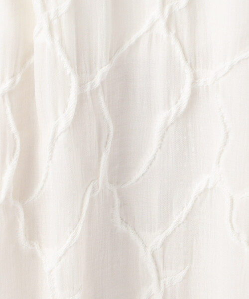 Gabardine K.T（ギャバジンケーティー）の「ダイヤ柄ジャカード セミフレアスカート（スカート・レディース・ホワイト/ブラック・9号/7号）」の14枚目の写真