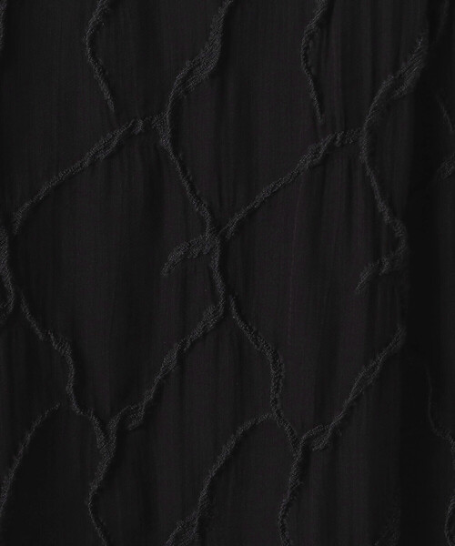 Gabardine K.T（ギャバジンケーティー）の「ダイヤ柄ジャカード セミフレアスカート（スカート・レディース・ホワイト/ブラック・9号/7号）」の15枚目の写真