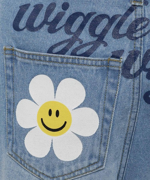 WIGGLE WIGGLE（ウィグルウィグル）の「【wiggle wiggle(ウィグルウィグル)】コラボ サイドタックデニムパンツ（デニムパンツ・レディース・ライトブルー/ブルー・LARGE/MEDIUM）」の22枚目の写真