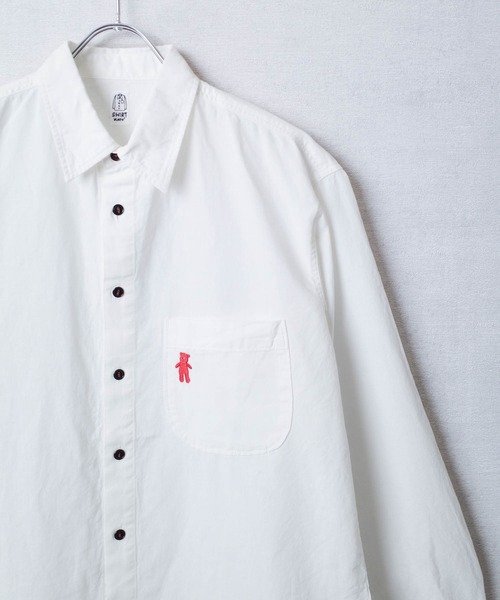 KATO`(カトー)の「【KATO'/カトー】231 KATO'S ベアシャンブレーシャツ KS2312801(シャツ/ブラウス・メンズ・ホワイト/インディゴブルー・LARGE/MEDIUM/X-LARGE)」の7枚目の写真