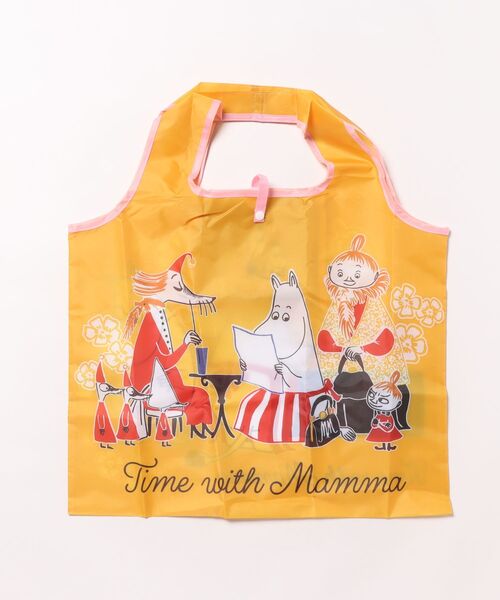 MOOMIN(ムーミン)の「【 MOOMIN 】 くるくるショッピングバッグA 25S4(エコバッグ/サブバッグ・レディース・ライトグリーン/イエロー/ピンク・FREE)」の2枚目の写真