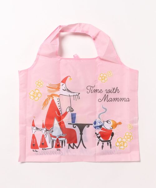 MOOMIN(ムーミン)の「【 MOOMIN 】 くるくるショッピングバッグA 25S4(エコバッグ/サブバッグ・レディース・ライトグリーン/イエロー/ピンク・FREE)」の4枚目の写真