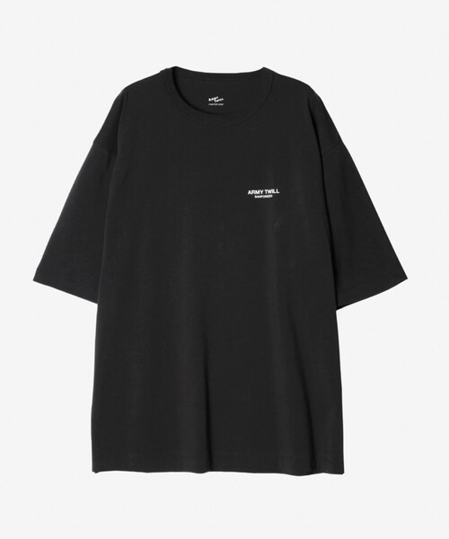 ARMY TWILL（アーミーツイル）の「【ARMY TWILL/アーミーツイル】30/2 OE Half Sleeve T プリントTシャツ（Tシャツ/カットソー・メンズ・ホワイト/オレンジ/ブラック・S/M/L）」の3枚目の写真