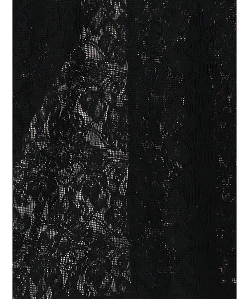 Te chichi TERRASSE(テチチテラス)の「【セットアップ可】レーステーラードジャケット《2025summer catalog item》(ノーカラージャケット・レディース・ブラック/オフホワイト・F)」の15枚目の写真