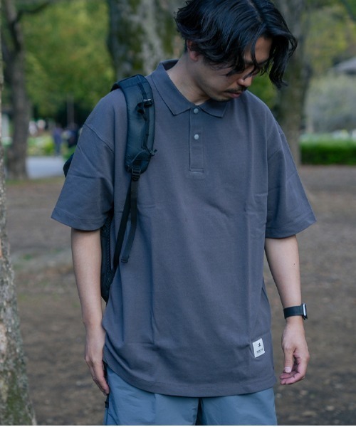 Snow Peak（スノーピーク）の「【オンライン限定】SP Polo Shirt ポロシャツ / Snow Peak（ポロシャツ・メンズ・グリーン/グレー/ブラック・M/L/S/XXL/XL）」の18枚目の写真