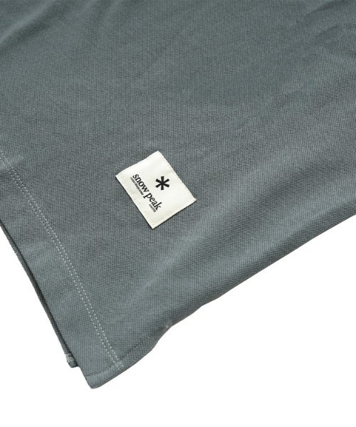 Snow Peak（スノーピーク）の「【オンライン限定】SP Polo Shirt ポロシャツ / Snow Peak（ポロシャツ・メンズ・グリーン/グレー/ブラック・M/L/S/XXL/XL）」の9枚目の写真