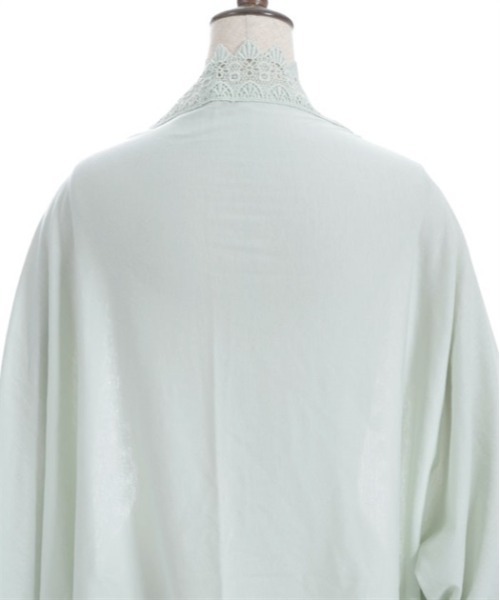 axes femme（アクシーズファム）の「バラ釦付ＵＶ２ＷＡＹストール（ストール/ショール・レディース・ブラック/ミント/キナリ・FREE）」の14枚目の写真