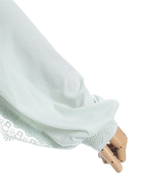 axes femme（アクシーズファム）の「バラ釦付ＵＶ２ＷＡＹストール（ストール/ショール・レディース・ブラック/ミント/キナリ・FREE）」の13枚目の写真