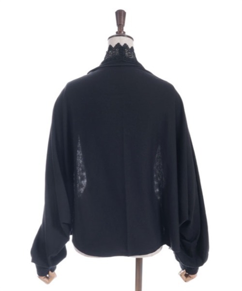 axes femme（アクシーズファム）の「バラ釦付ＵＶ２ＷＡＹストール（ストール/ショール・レディース・ブラック/ミント/キナリ・FREE）」の8枚目の写真