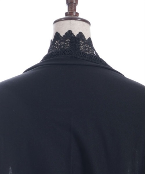 axes femme（アクシーズファム）の「バラ釦付ＵＶ２ＷＡＹストール（ストール/ショール・レディース・ブラック/ミント/キナリ・FREE）」の6枚目の写真