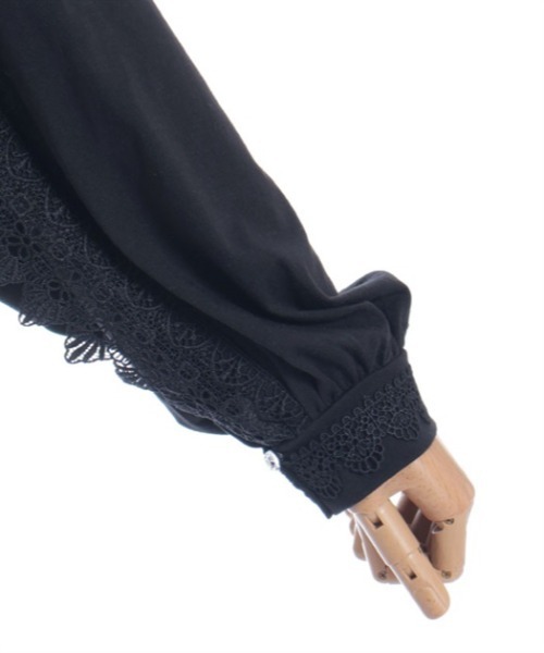 axes femme（アクシーズファム）の「バラ釦付ＵＶ２ＷＡＹストール（ストール/ショール・レディース・ブラック/ミント/キナリ・FREE）」の5枚目の写真