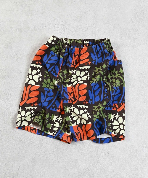 MARKEY'S（マーキーズ）の「総柄ショーツ/セットアップ可能（その他パンツ・キッズ・チャコール/マルチ/ブルー/オレンジ・90/100/110/120/80/130/140/150/95）」の15枚目の写真