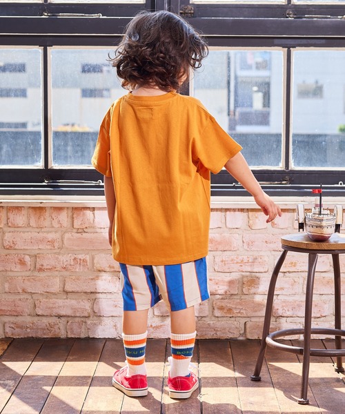 MARKEY'S（マーキーズ）の「総柄ショーツ/セットアップ可能（その他パンツ・キッズ・チャコール/マルチ/ブルー/オレンジ・90/100/110/120/80/130/140/150/95）」の11枚目の写真