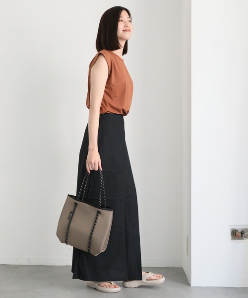 Willow Bay(ウィローベイ)の「Willow Bay/ウィローベイ ミニトートバッグ マザーズバッグ ネオプレン ポーチ付き Daydreamer Mini Neoprene Tote(トートバッグ・レディース・ブラック/セージグリーン/ホワイト・FREE)」の8枚目の写真