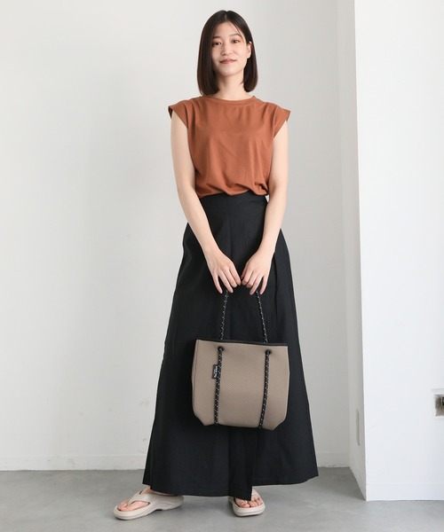 Willow Bay(ウィローベイ)の「Willow Bay/ウィローベイ ミニトートバッグ マザーズバッグ ネオプレン ポーチ付き Daydreamer Mini Neoprene Tote(トートバッグ・レディース・ブラック/セージグリーン/ホワイト・FREE)」の10枚目の写真