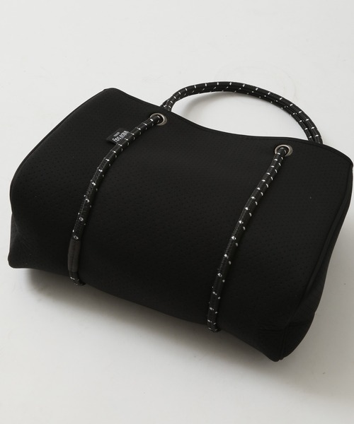 Willow Bay(ウィローベイ)の「Willow Bay/ウィローベイ ミニトートバッグ マザーズバッグ ネオプレン ポーチ付き Daydreamer Mini Neoprene Tote(トートバッグ・レディース・ブラック/セージグリーン/ホワイト・FREE)」の17枚目の写真