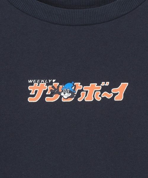 PAGEBOY（ページボーイ）の「【サウナボーイ×LIMMY CAT】トトノイLIMMY CAT Tシャツ《UNISEX》（Tシャツ/カットソー・レディース・オフホワイト/ネイビー・MEDIUM/LARGE）」の15枚目の写真