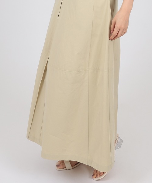 SUWDEE(スーディー)の「inverted pleat sleeveless dress(ワンピース・レディース・グレー/ベージュ・FREE)」の14枚目の写真
