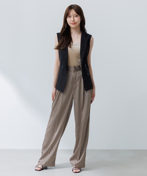 double jacket gilet（ダブルジャケットジレ）（ベスト）｜SENEE