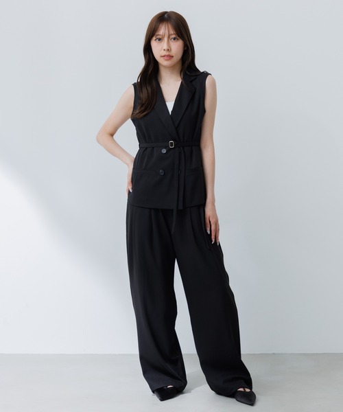 SENEE ダブルジャケットジレ double jacket gilet（ダブルジャケットジレ）（ベスト）｜SENEE