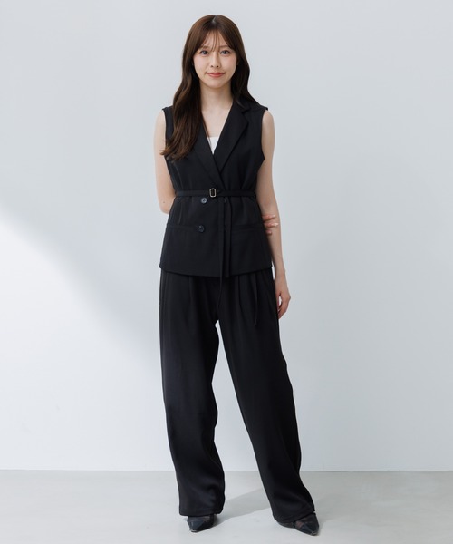 double jacket gilet（ダブルジャケットジレ）（ベスト）｜SENEE