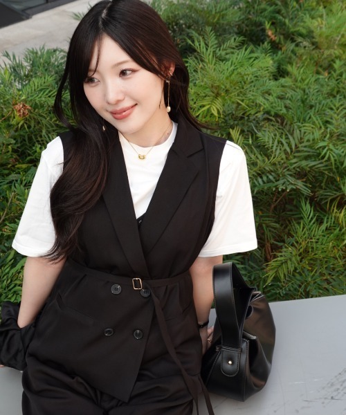 double jacket gilet（ダブルジャケットジレ）（ベスト）｜SENEE